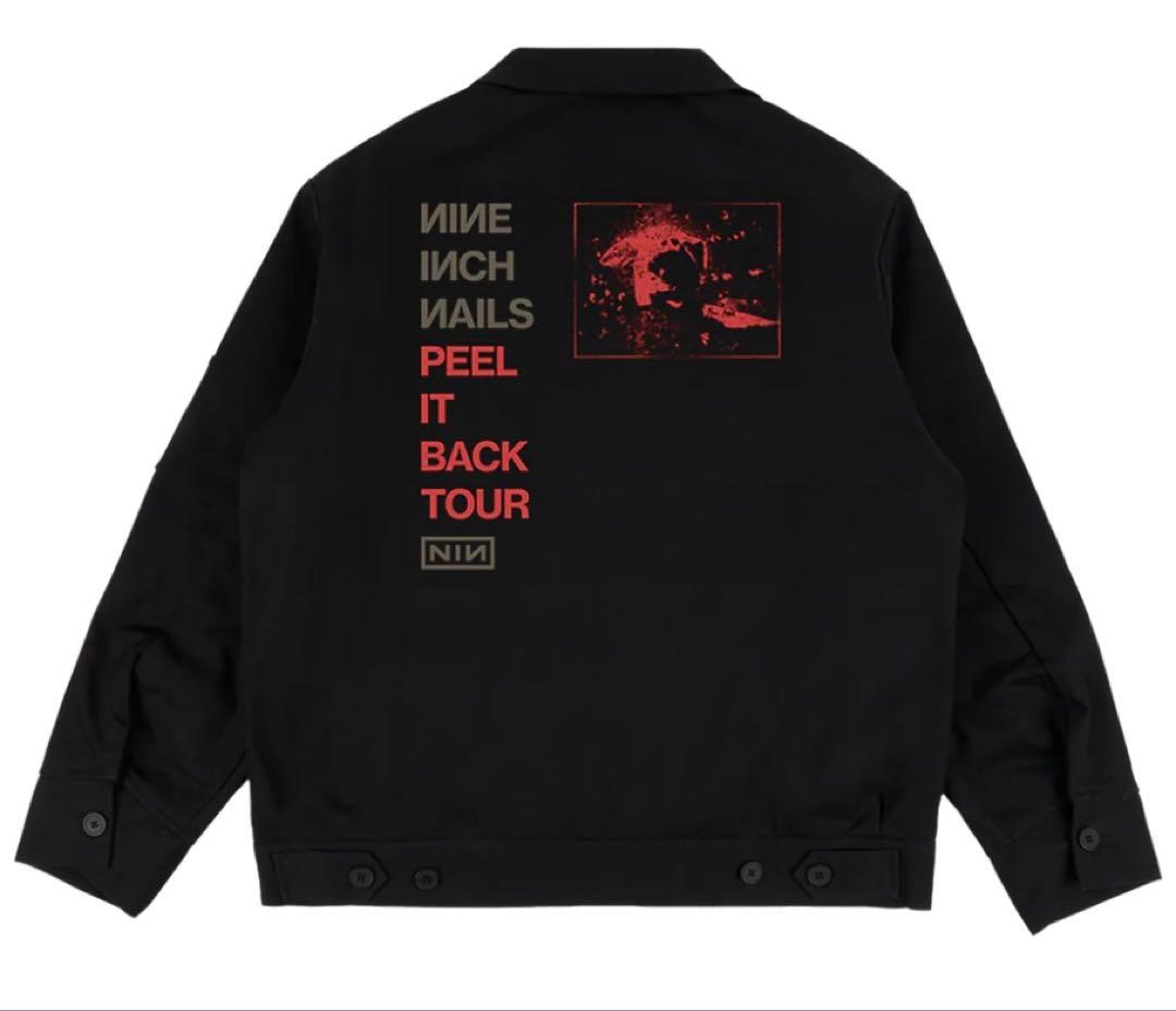 Nine Inch Nails PEEL IT BACK ワークジャケット　L