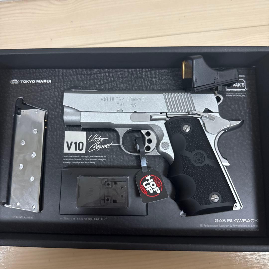 東京マルイ　V10 ウルトラコンパクト　ガバメント東京マルイ マイクロプロサイト