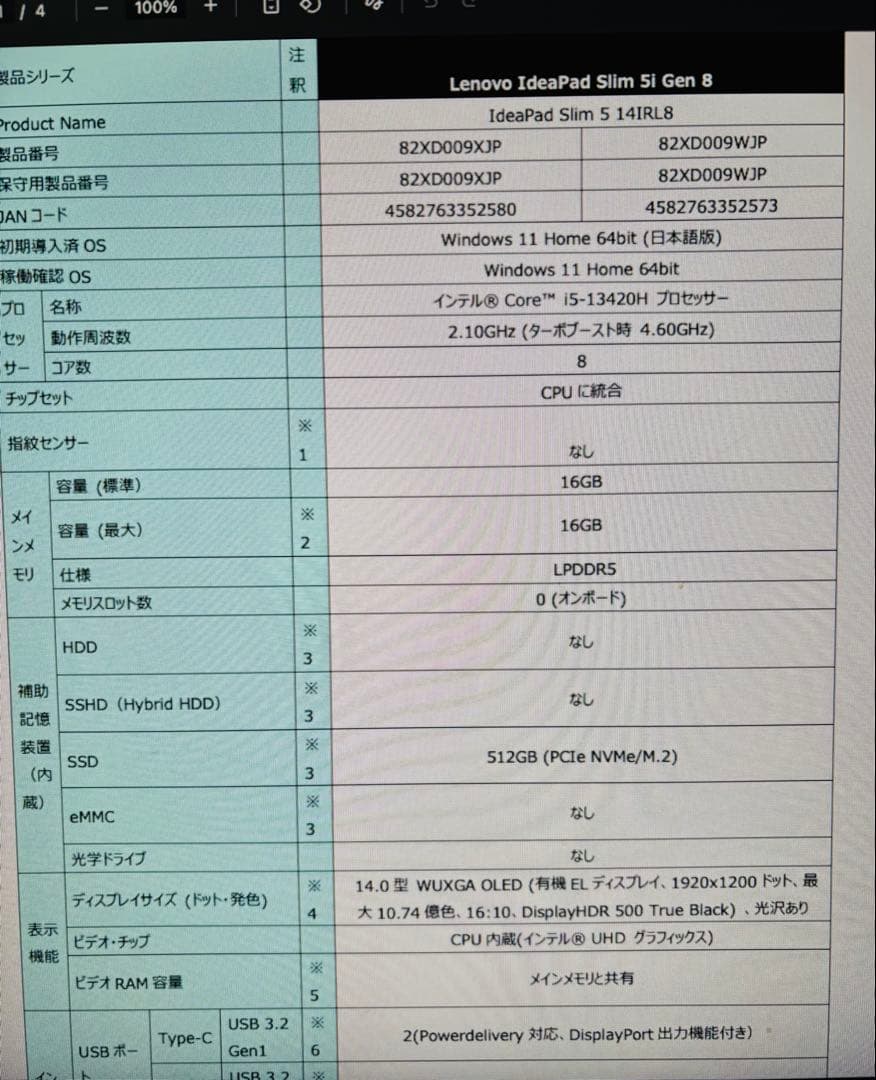 Lenovo IdeaPad Slim5/Core™ i5-12450H