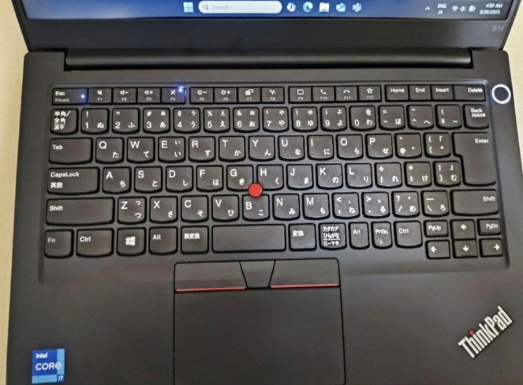 ThinkPad E14 第11世代 i7/512GB/16 OC