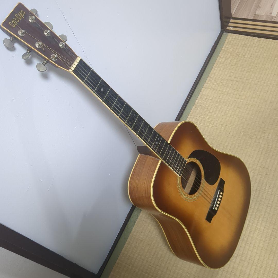 送料無料 Cat's Eyes アコースティックギター ブラウン ハードケース付