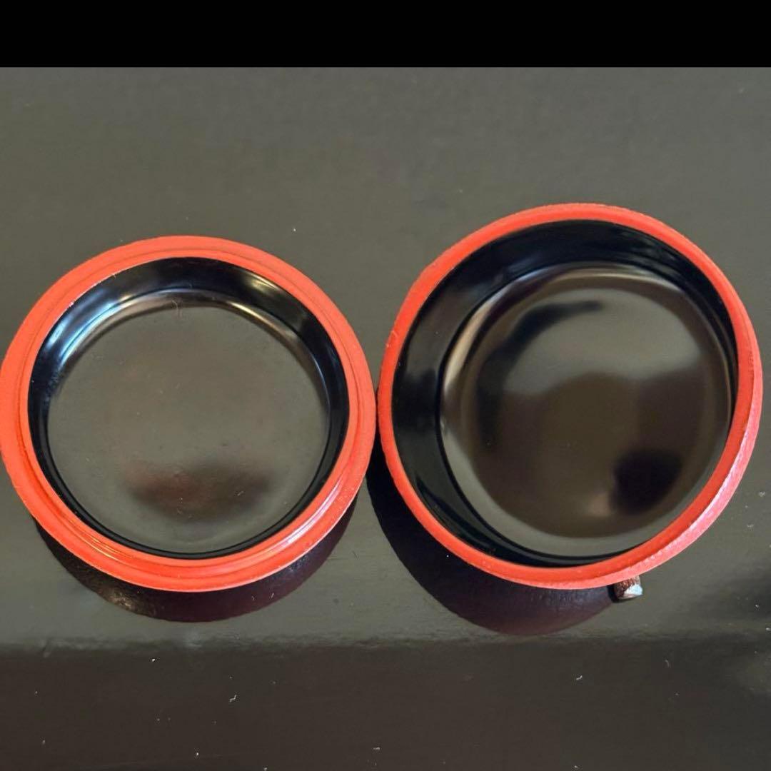 茶道具　《香合》 柿　塗師 充雅