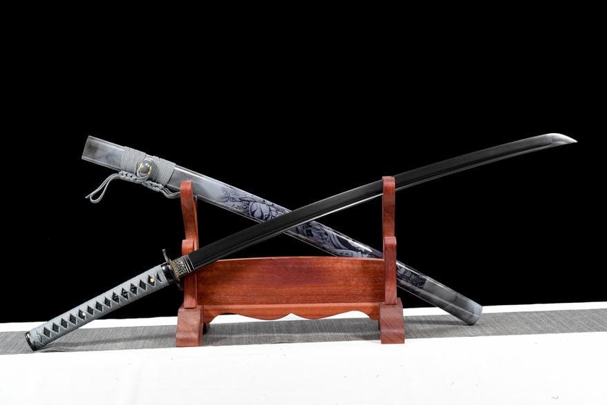 【灰無常】 日本刀 模造刀 居合刀 斬馬刀 龍泉剣 清剣 唐刀 漢剣