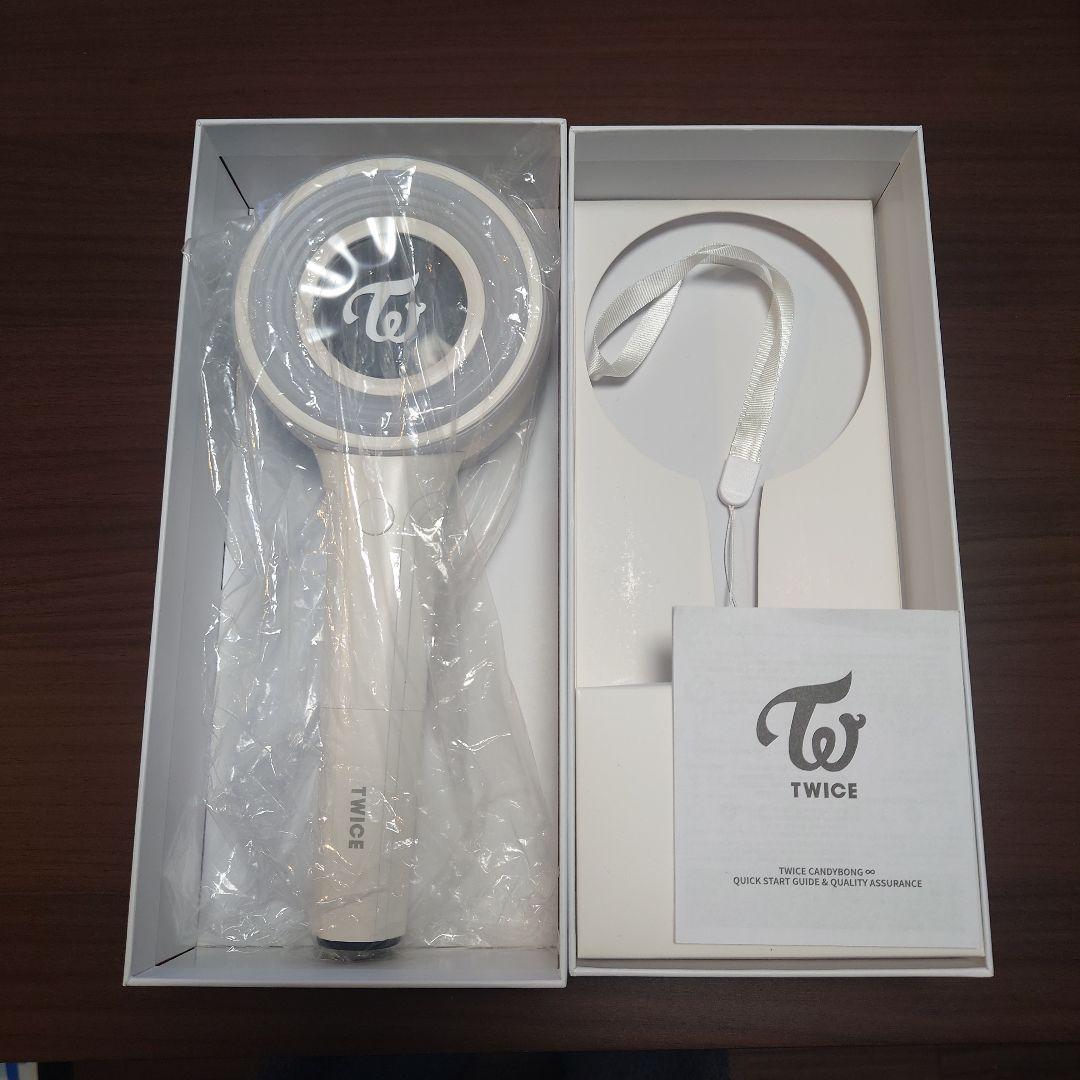 TWICE CANDYBONG ∞ 2本、ペンライトケース、ピンバッジ×1