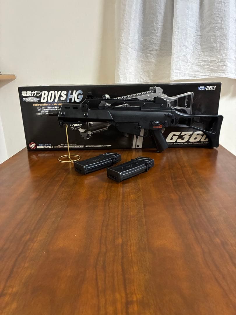 美品　東京マルイ カスタム品 G36C ボーイズ　化粧箱付き　マガジン2本