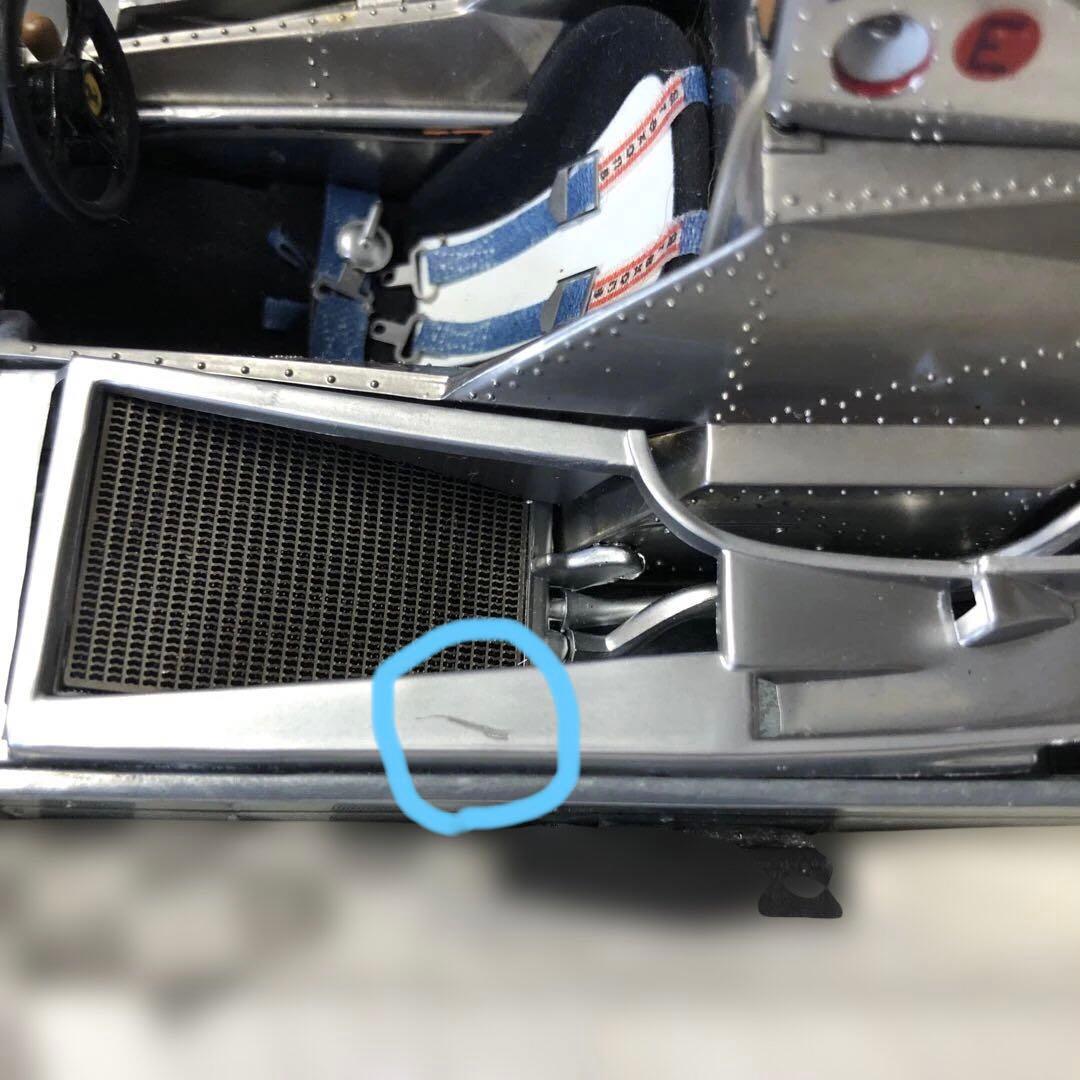 京商　1/18 エグゾト フェラーリ 312T4 アルミ