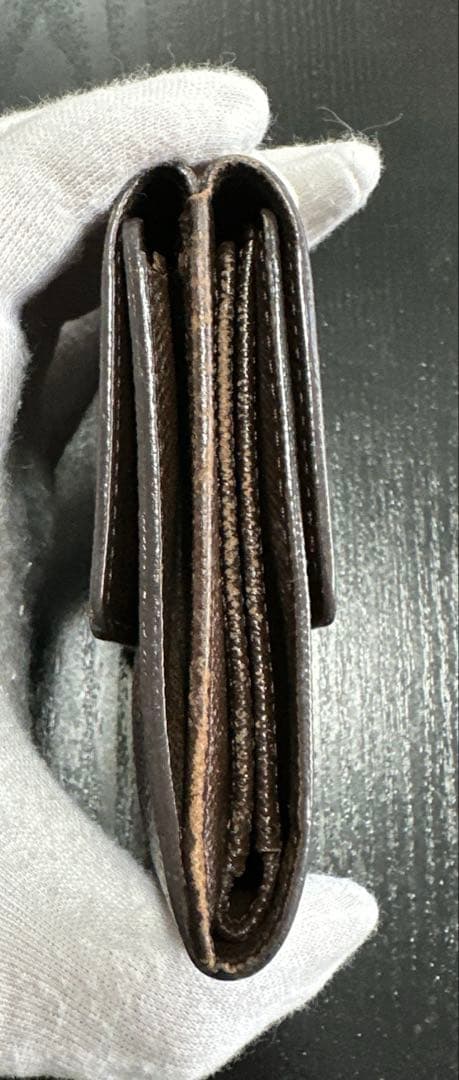 ルイヴィトン ダミエ三つ折財布