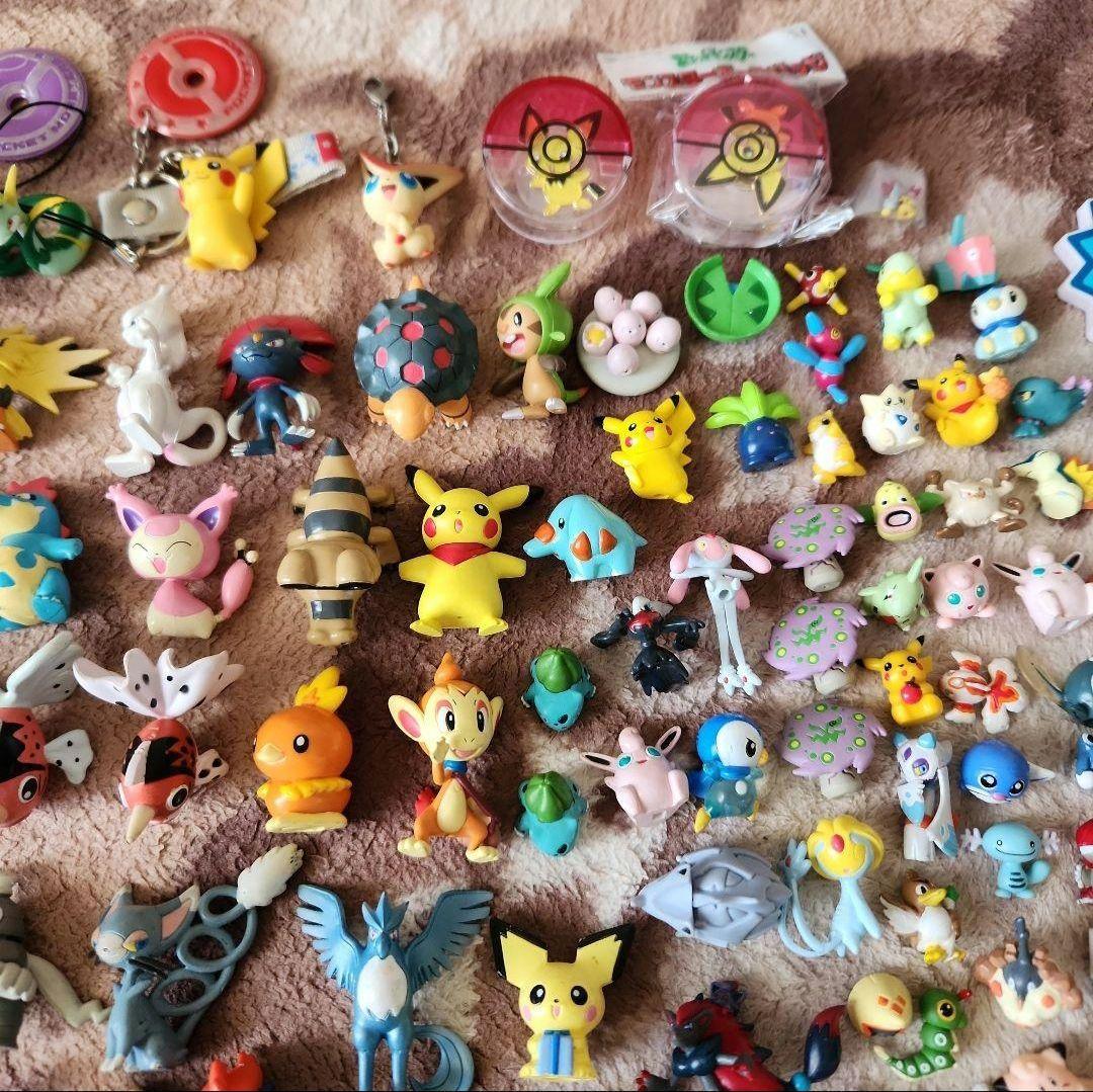 d*3様 ポケモン 指人形 フィギュア モンコレ 一番くじ まとめ売り 100体