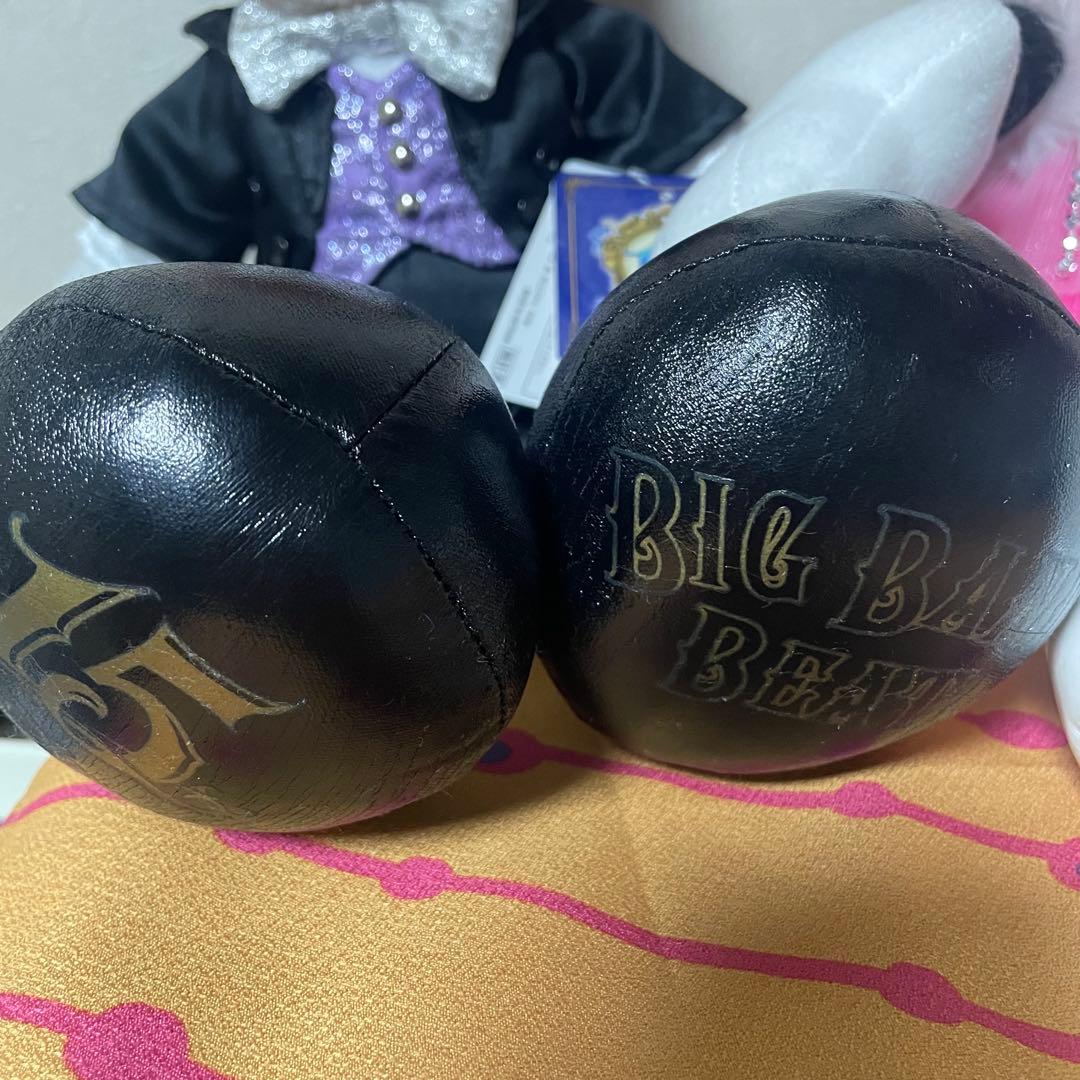 通常サイズ ぬいぐるみ ミッキー ミニー 15周年 BBB ビッグバンドビート