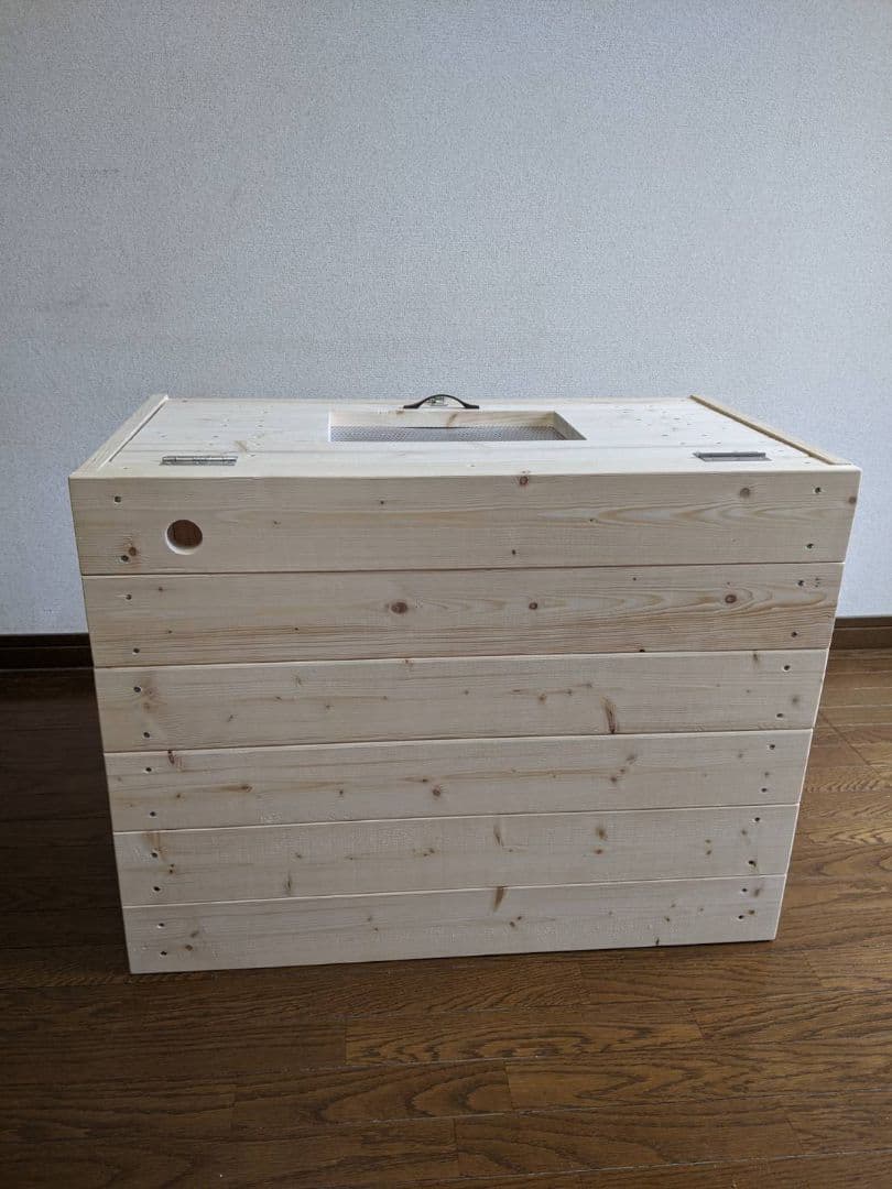 送料込み 爬虫類ケージ　小動物ケージ　木製ケージ　飼育