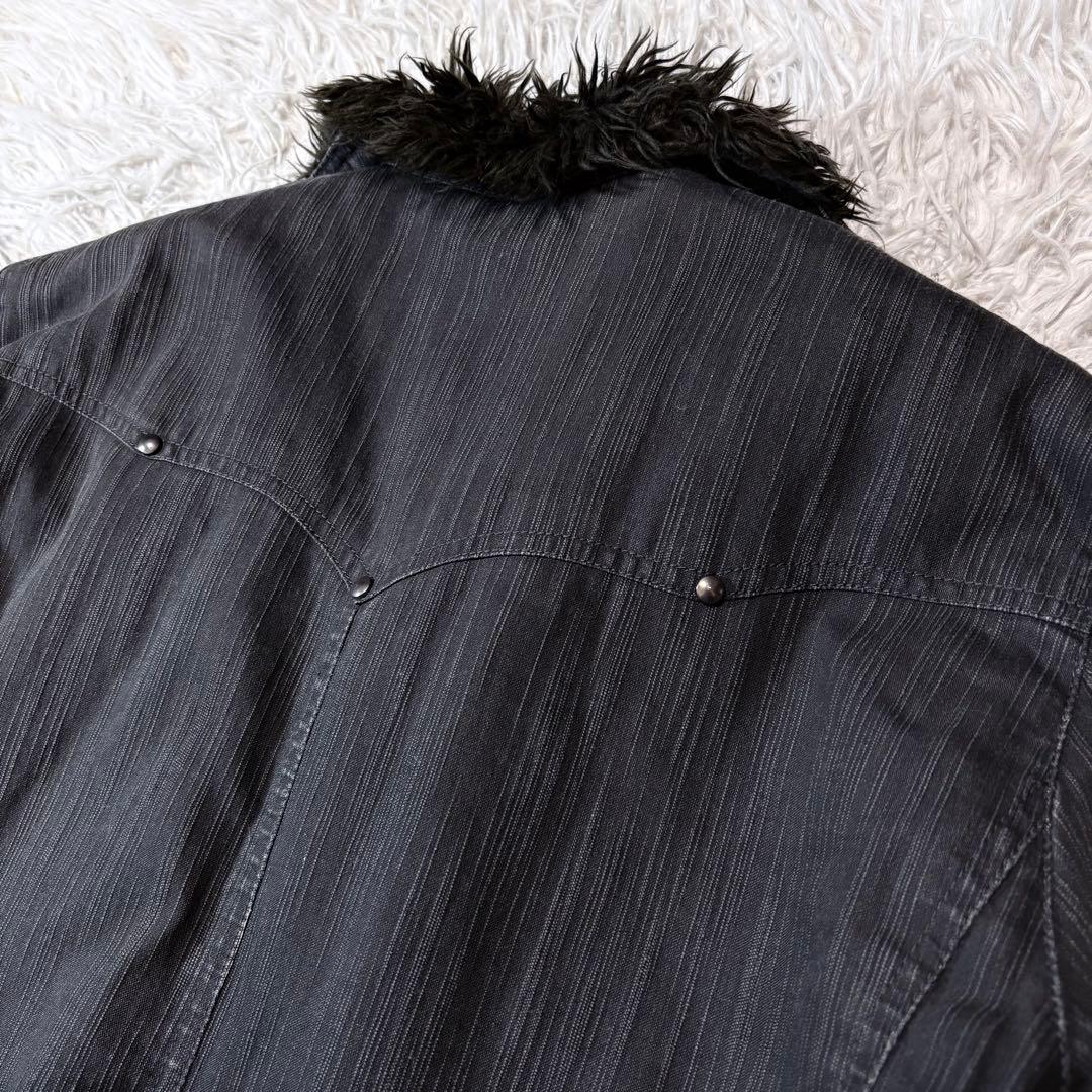 ジャケット・アウター 00s grunge far riders jacket y2k