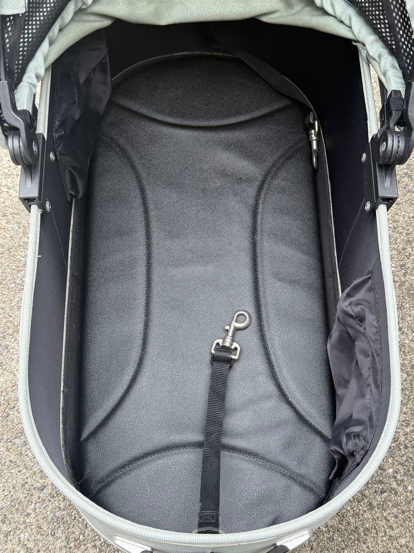 エアバギーコット　ラージサイズ　ドーム3 とカゴとマット2枚の4点セット