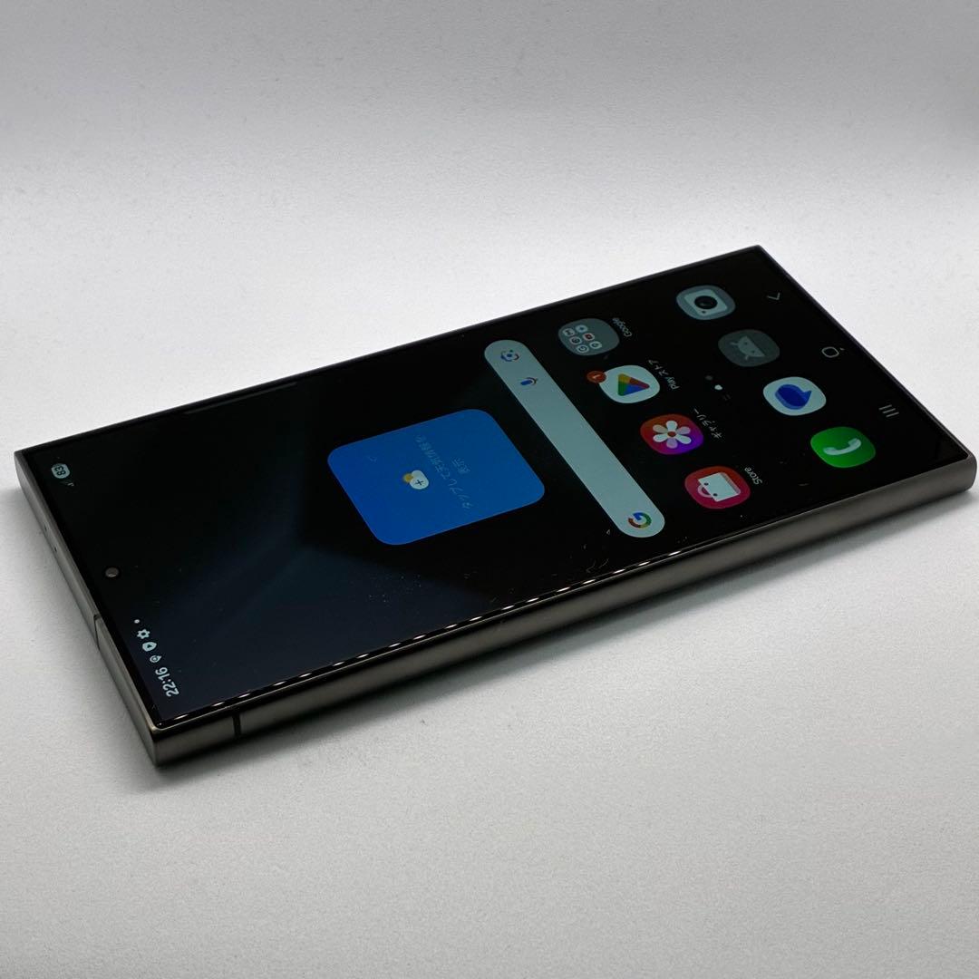 【美品】Galaxy S24 Ultra 256GB チタニウムグレー08888