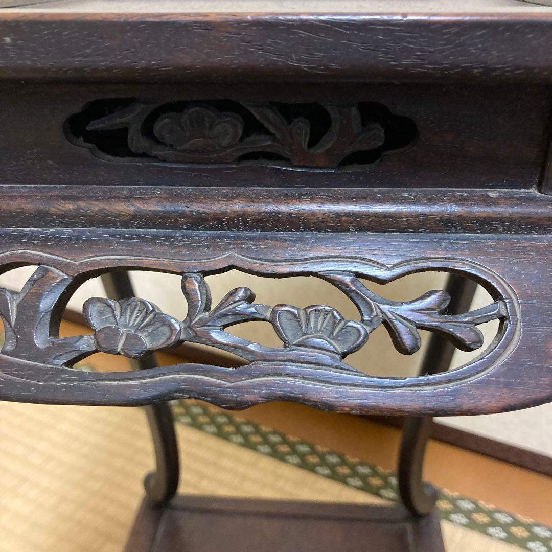 木製　花台　香炉台　飾り台