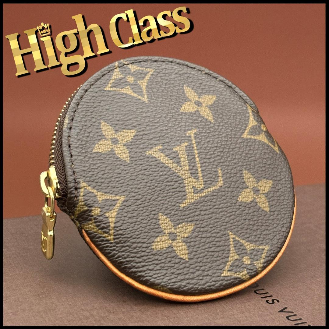 美品 ルイヴィトン ケース モノグラム ポルトモネロン レディース