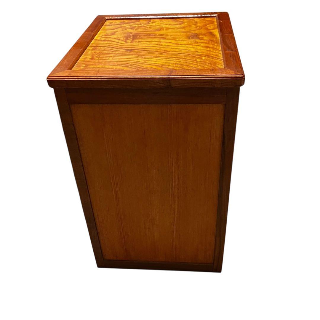 アンティーク調 5段チェスト 木製 引き出し収納 コンパクト