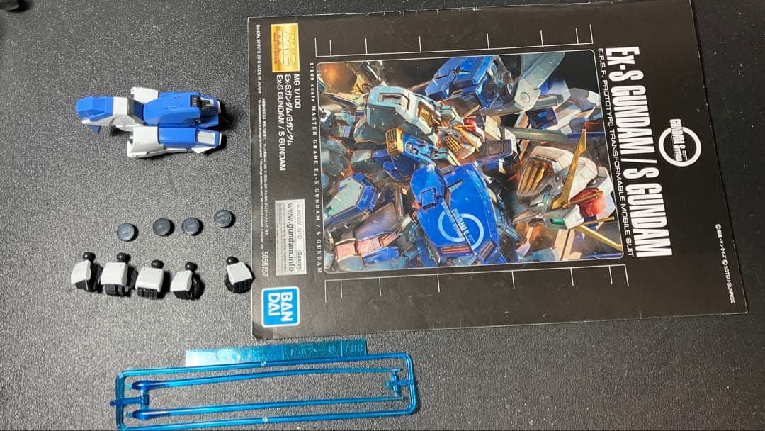 【全塗装完成品】MG 1/100 Ex-Sガンダム