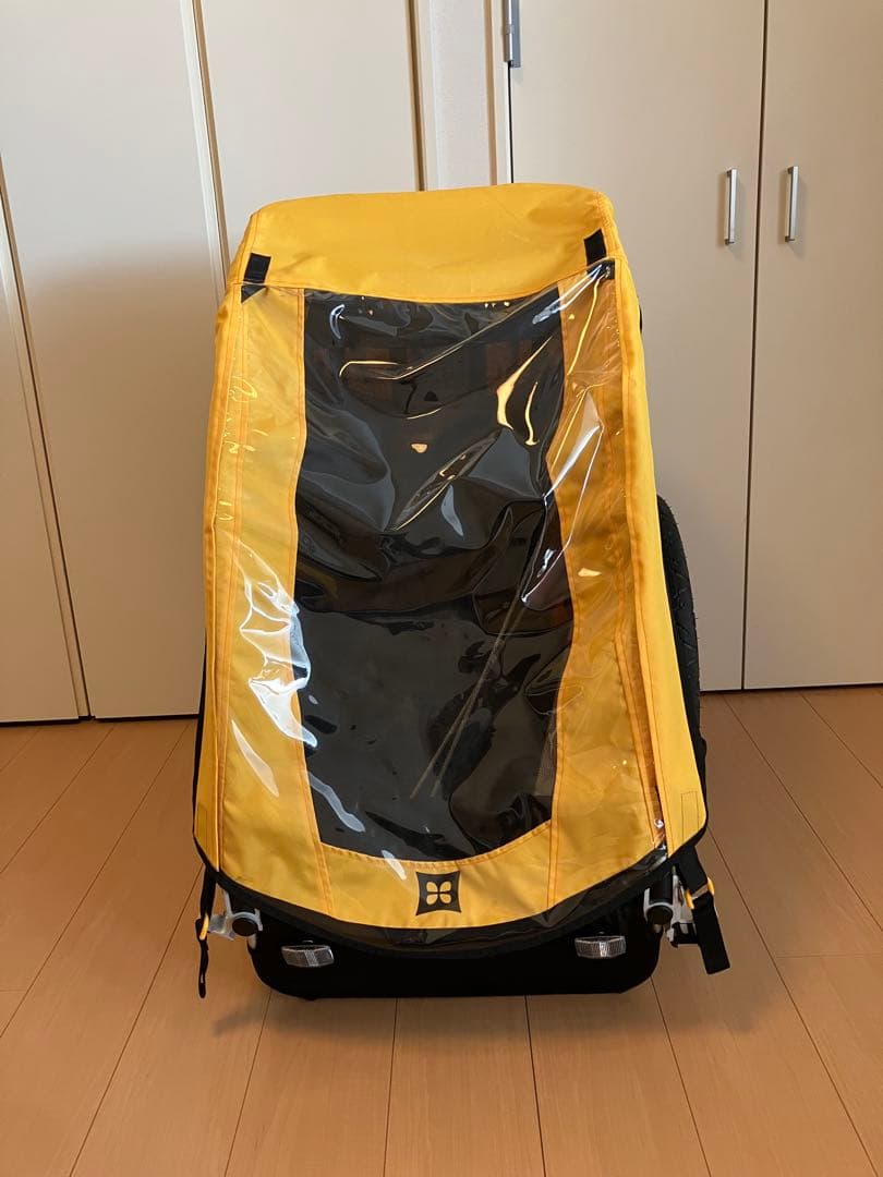BURLEY BEE イエロー/ブラック/自転車用ベビーカー,サイクルトレーラー