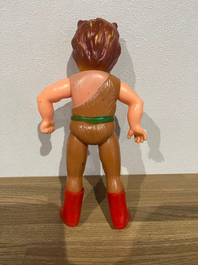 【当時物】中嶋製作所 タイガーマスク ソフビ 「ザ・ライオンマン」