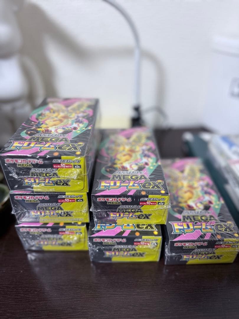ポケモンカード MEGA ドリームEX セット 6 box seal