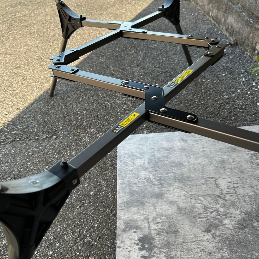 新品未使用　mont-bellマルチフォールディングテーブルワイド　ブラウン