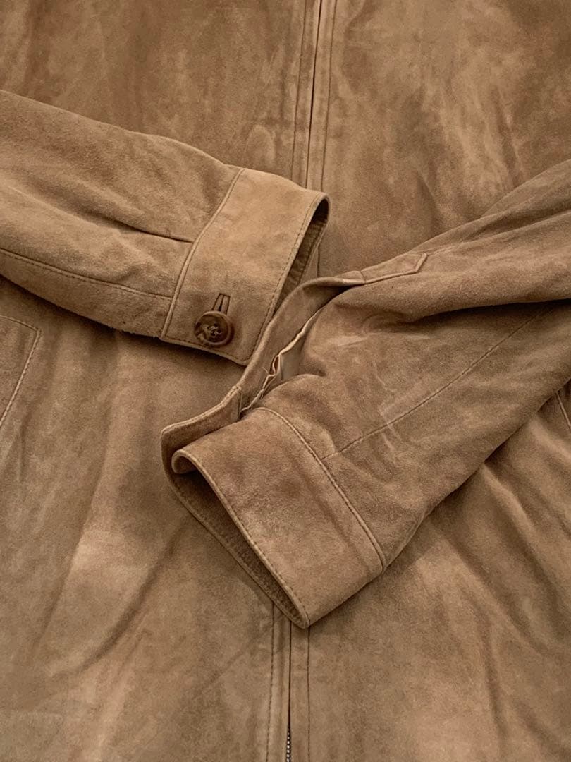 サルバトーレ　フェラガモ　スエード　シングルライダース