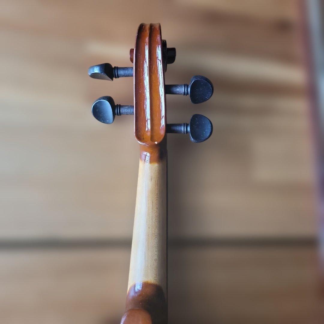 バイオリン3/4本体 木製 弓2本付き