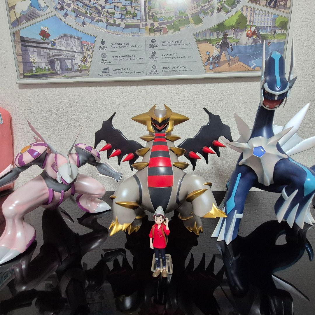 海外版ポケモンスケールワールド ディアルガ、パルキア、ギラティナ 三体セット