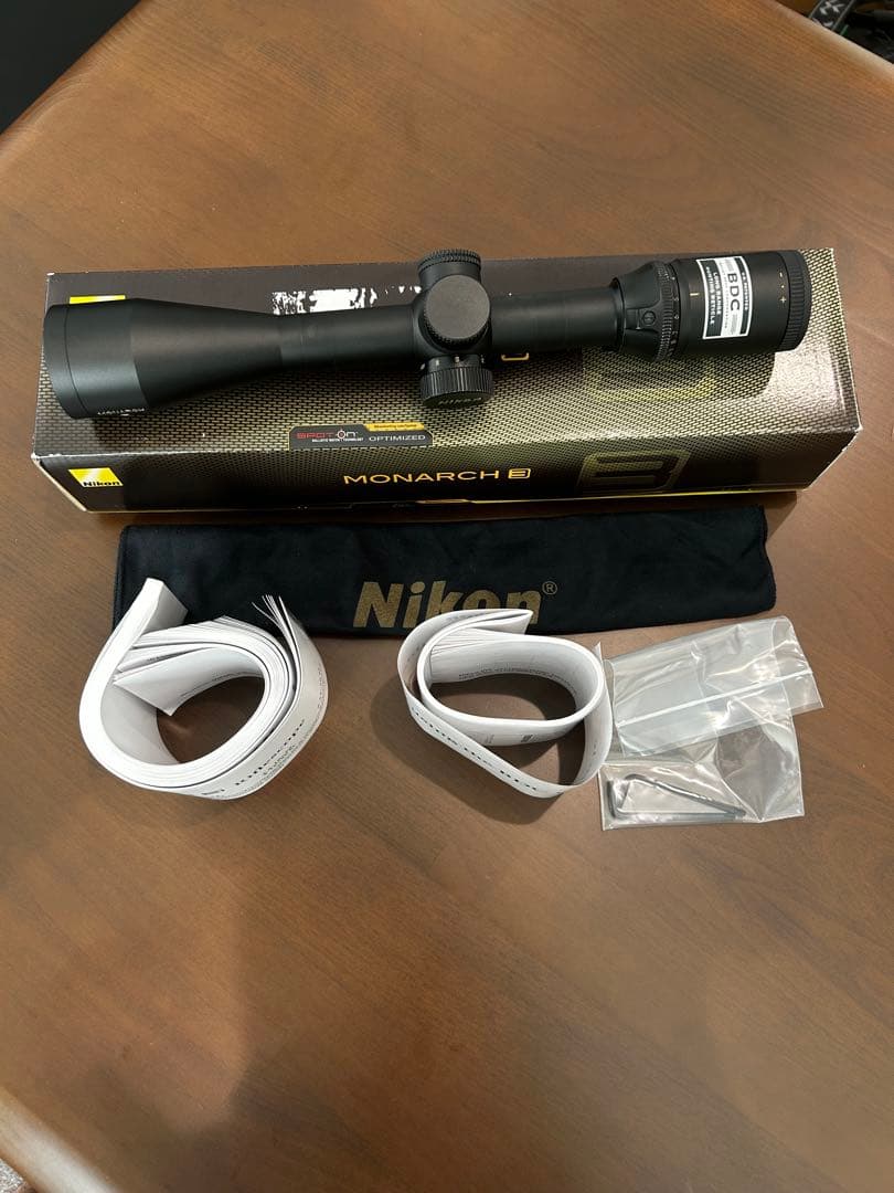 トイガン Nikon MONARCH 3-12x42 SF Matte BDC