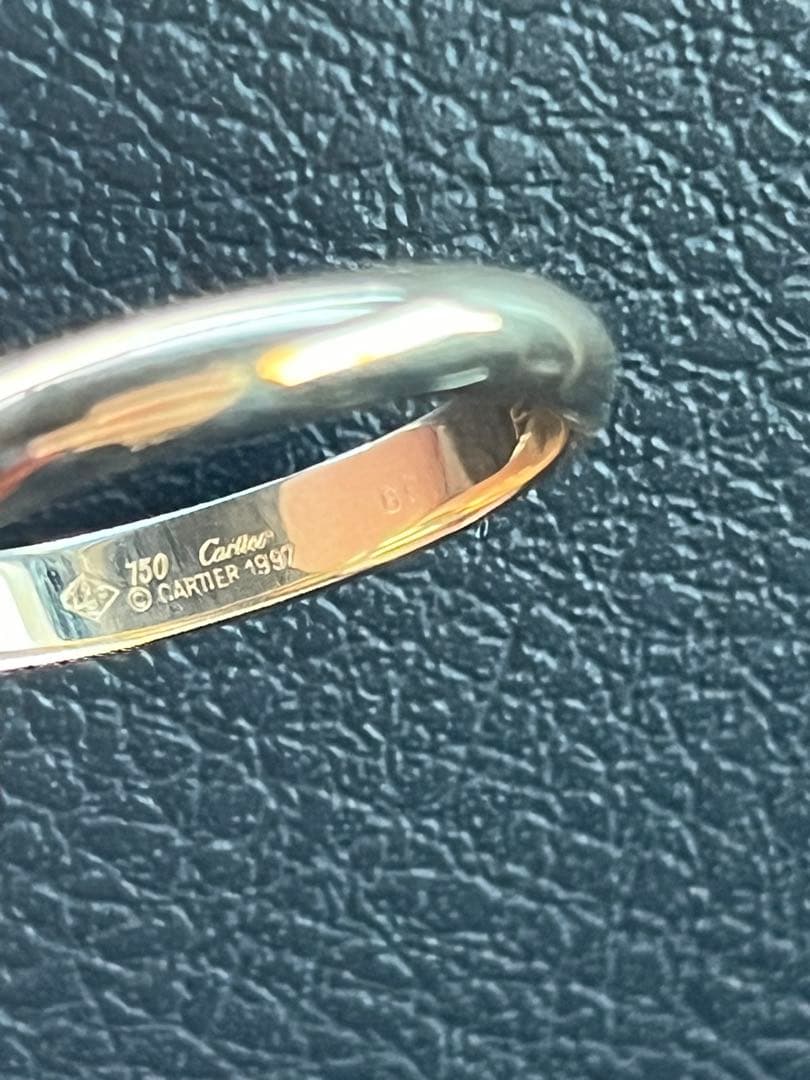 カルティエ リング 1895 クラシックウェディング 60号 K18YG