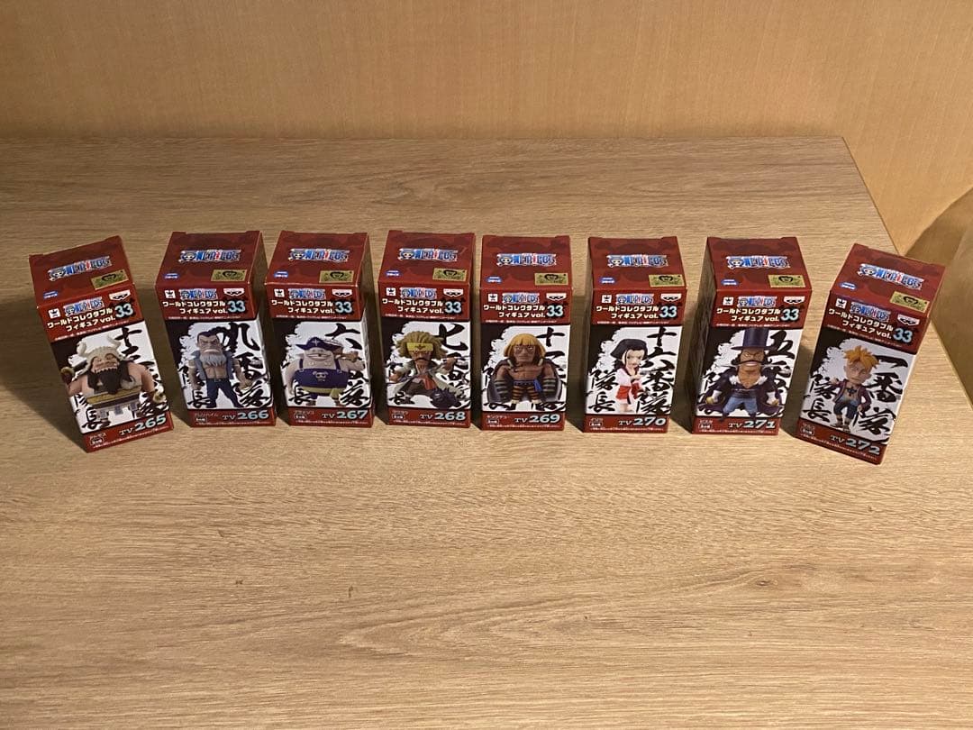 【最終価格】フルセット 白ひげ海賊団 コレクタブル フィギュア ワンピース 稀少