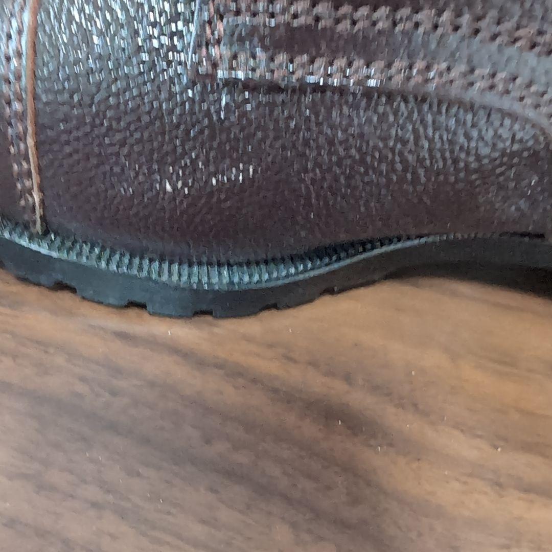 レア　陸上自衛隊　旧型半長靴　茶色　26.5センチ　ミリタリーブーツ　美品