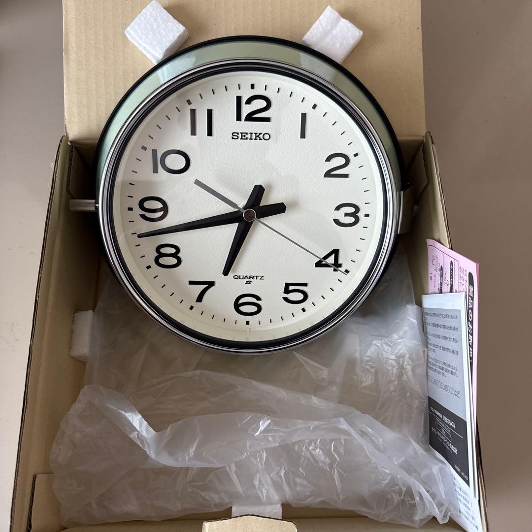 SEIKO バスクロック 船舶時計 新品未使用 昭和レトロ クオーツ掛け時計