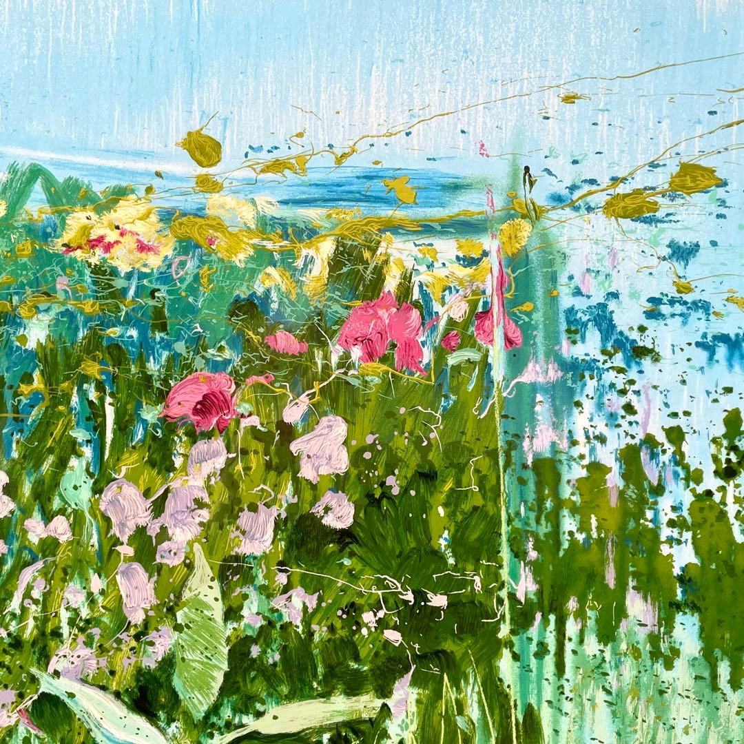 ホアキン・トレンツ・リャド シルクスクリーン 版画 絵画 フローレス 本人サイン