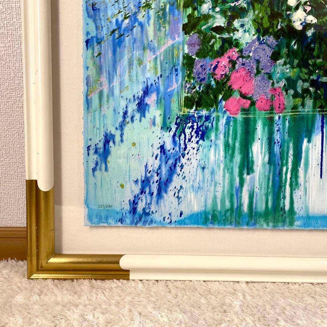 ホアキン・トレンツ・リャド シルクスクリーン 版画 絵画 フローレス 本人サイン