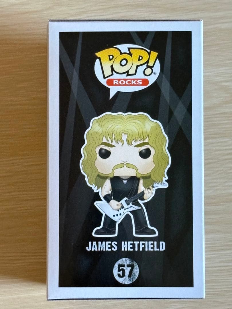 ミュージシャン Funko Pop! llica James Hetfield 57