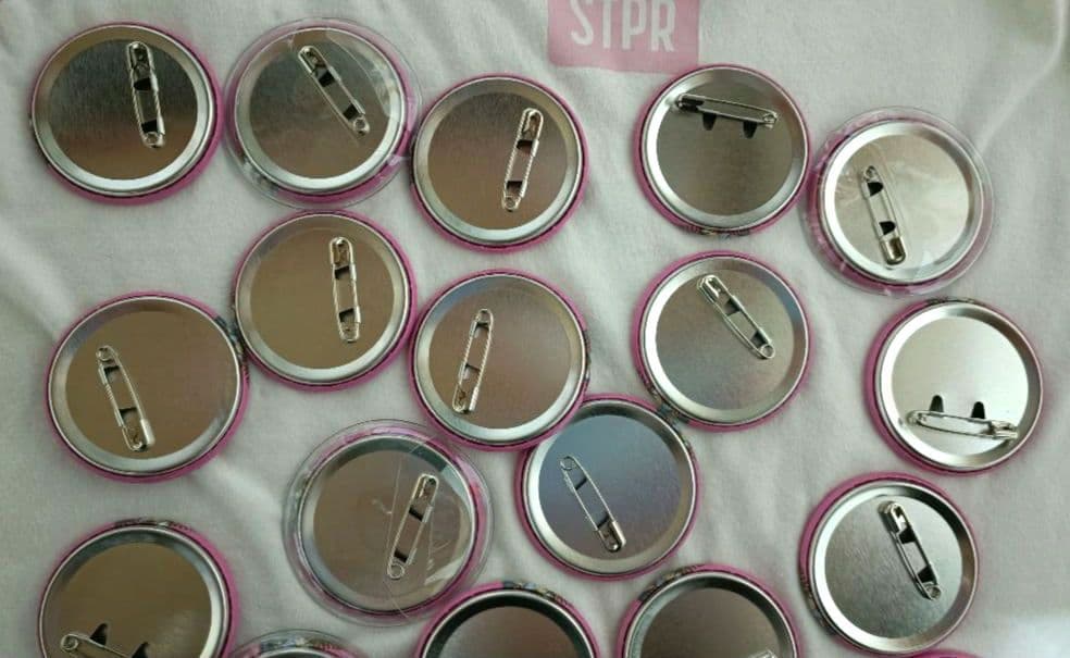 すとぷり　さとみ　缶バッチ　2024　spring デフォ