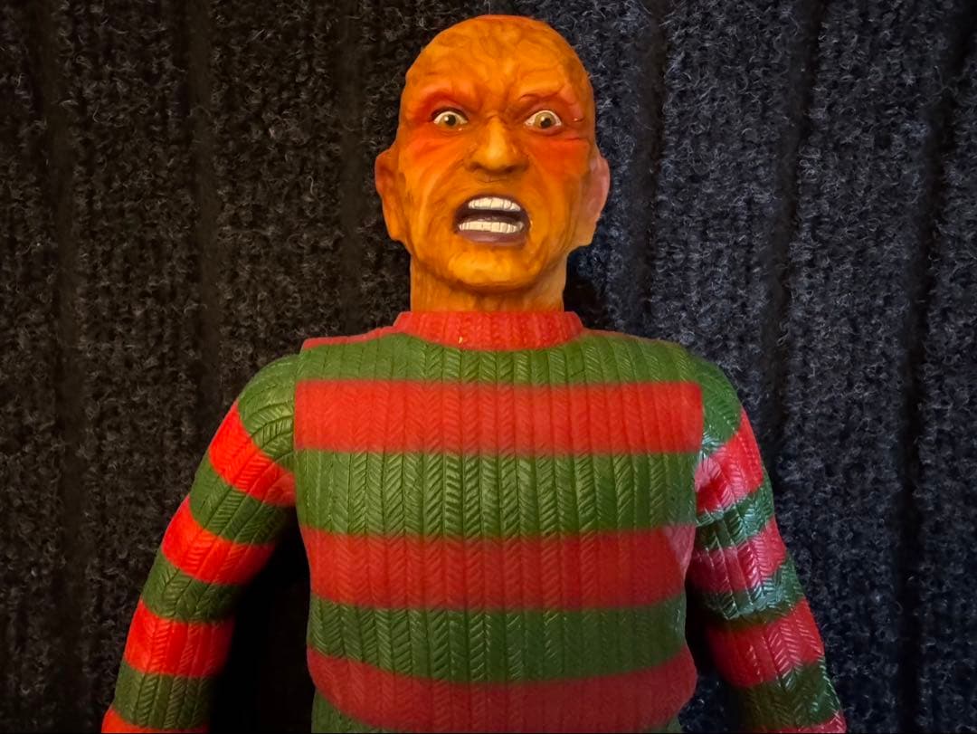 エルム街の悪夢 フレディ クルーガー　フィギュア　貴重　ソフビ