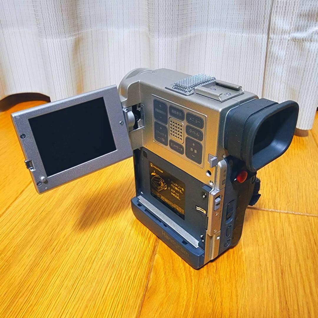【動作確認済】高画質 SONY MiniDV ビデオカメラ DCR-PC10