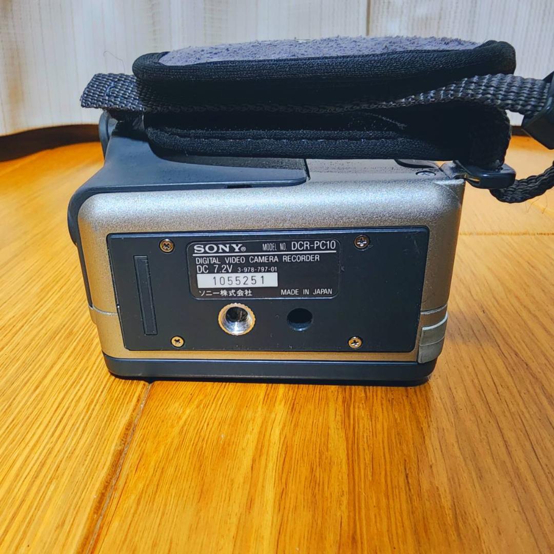 【動作確認済】高画質 SONY MiniDV ビデオカメラ DCR-PC10