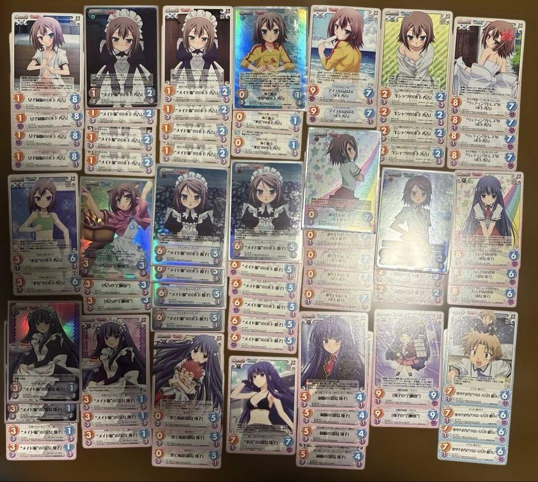 chaos バカとテストと召喚獣　金箔押しサイン入り女子制服の「木下秀吉」他