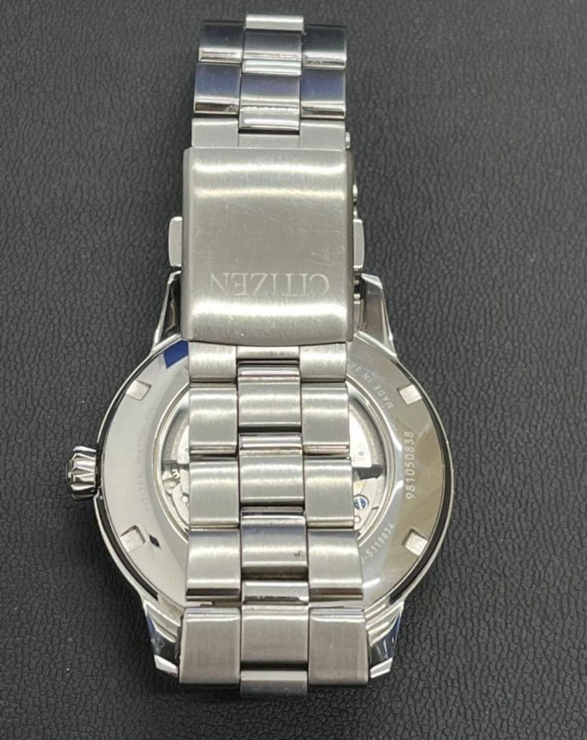 シチズン CITIZEN NK0000-95E 自動巻き ブラック シースルー