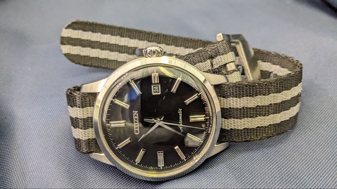 シチズン CITIZEN NK0000-95E 自動巻き ブラック シースルー