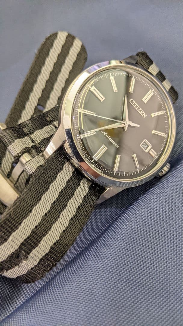 シチズン CITIZEN NK0000-95E 自動巻き ブラック シースルー