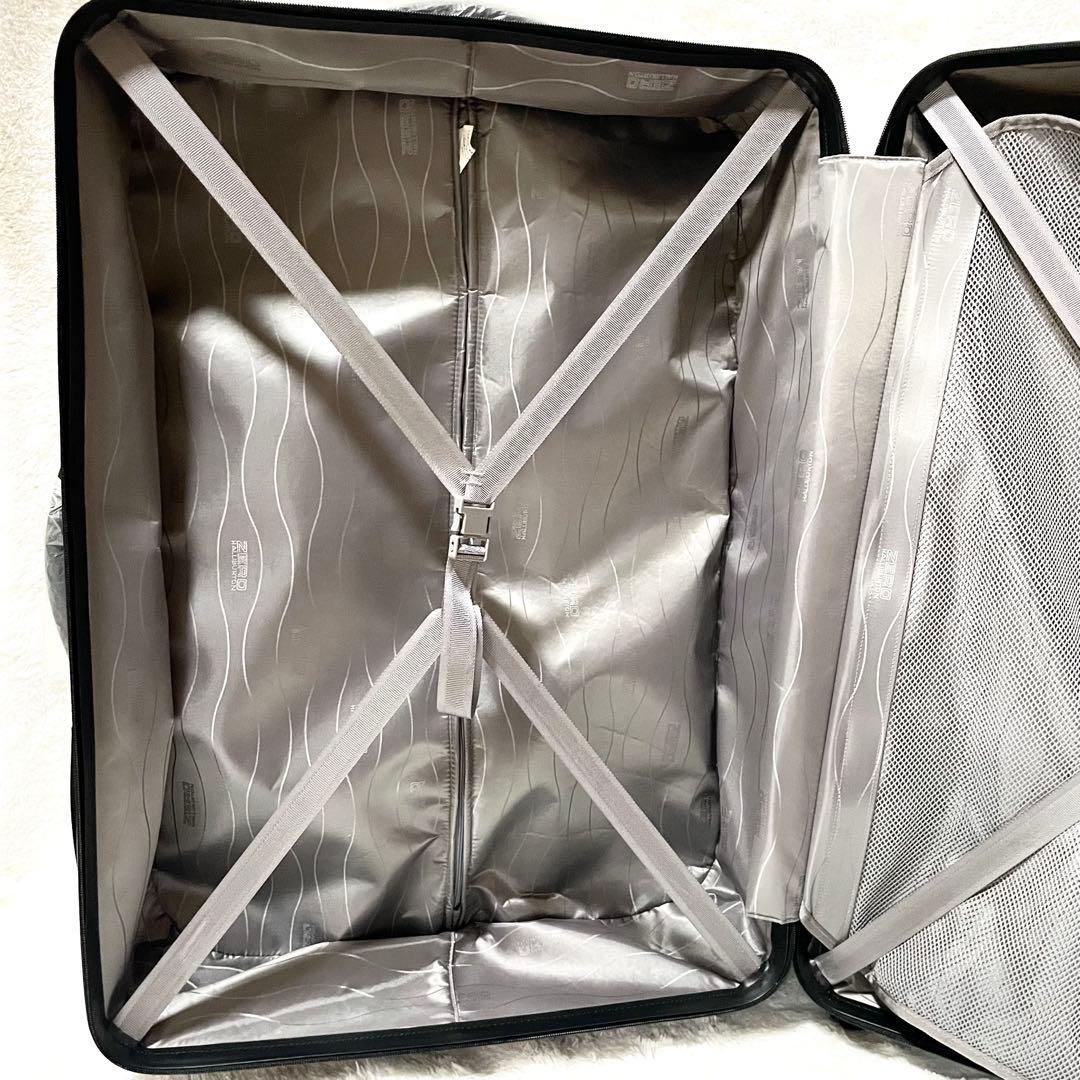 【未使用保管品】ゼロハリバートン 4輪 キャリーケース 84L ブラック タグ付