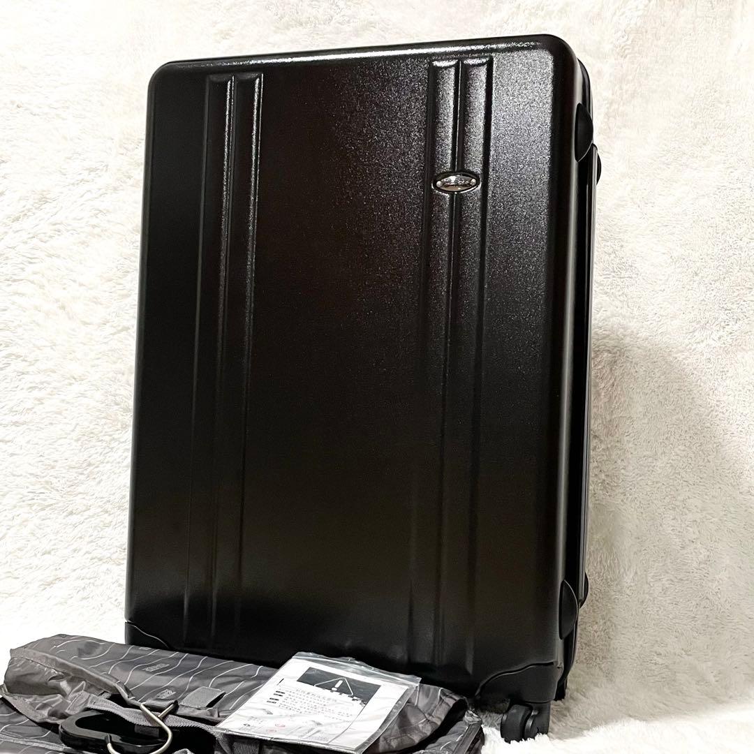 【未使用保管品】ゼロハリバートン 4輪 キャリーケース 84L ブラック タグ付