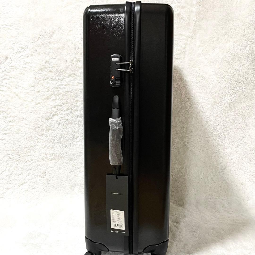 【未使用保管品】ゼロハリバートン 4輪 キャリーケース 84L ブラック タグ付