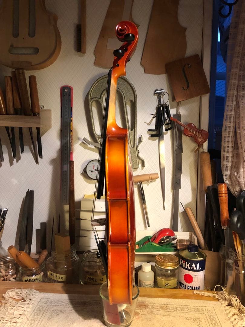 【駒&魂柱調整済】Suzuki分数バイオリンNo230 1/4 2014