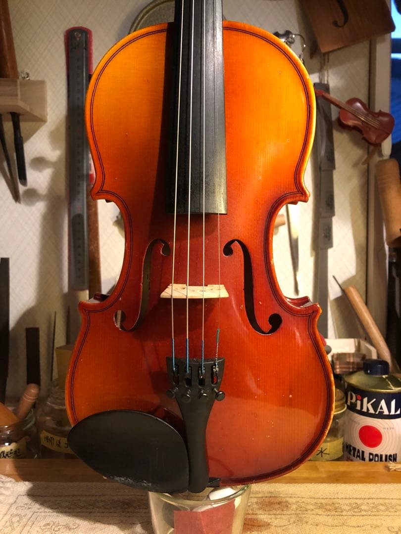 【駒&魂柱調整済】Suzuki分数バイオリンNo230 1/4 2014