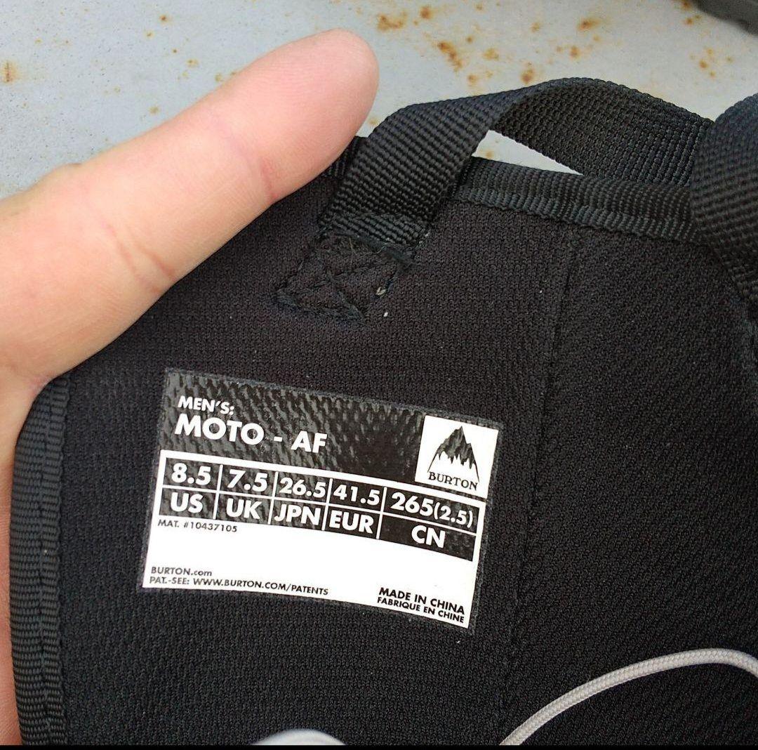 BURTON MOTO スノーボードブーツ ブラック